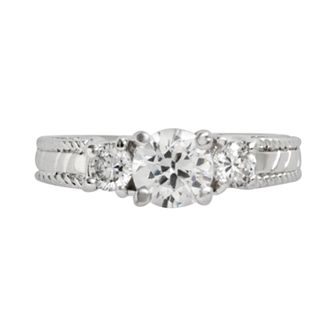 Traditions Jewelry Company Sterling Silver Cubic Zirconia Ring