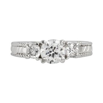 Traditions Jewelry Company Sterling Silver Cubic Zirconia Ring