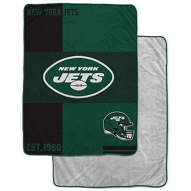 "Pegasus  New York Jets 60"" x 80"" Sherpa Throw Blanket"