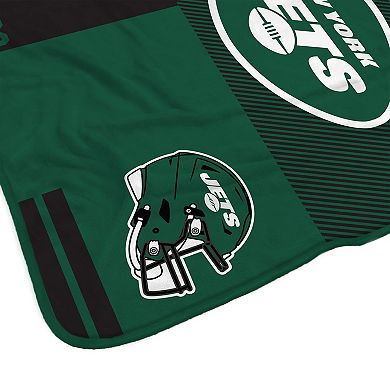 "Pegasus  New York Jets 60"" x 80"" Sherpa Throw Blanket"