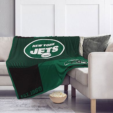 "Pegasus  New York Jets 60"" x 80"" Sherpa Throw Blanket"