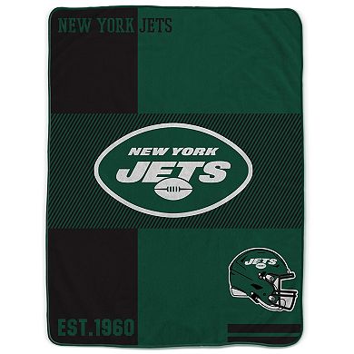 "Pegasus  New York Jets 60"" x 80"" Sherpa Throw Blanket"