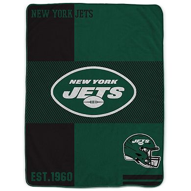 "Pegasus New York Jets 60"" x 80"" Sherpa Throw Blanket"