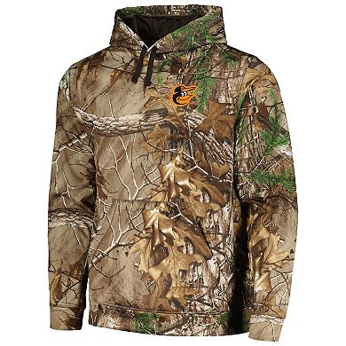 Men's Dunbrooke Camo Baltimore Orioles Champion Realtree Pullover Hoodie