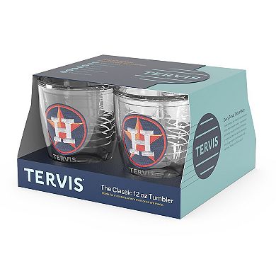 Tervis Houston Astros Four-Pack 12oz. Emblem Tumbler Set