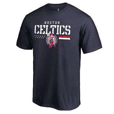 Men's Fanatics Branded Navy Boston Celtics Hoops For Troops T-Shirt