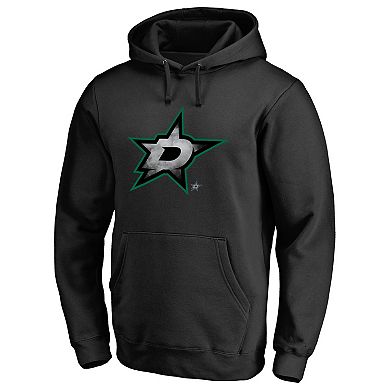 Men's Black Dallas Stars Core Smoke Pullover Hoodie