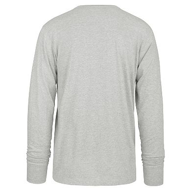 Men's '47 Gray Miami Dolphins Premier Franklin Long Sleeve T-Shirt