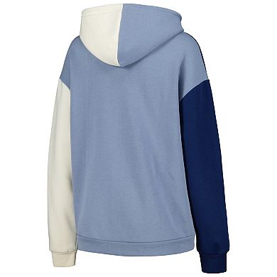 Women's Gameday Couture Navy North Carolina Tar Heels Hall of Fame Colorblock Pullover Hoodie