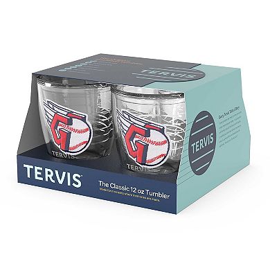 Tervis Cleveland Guardians Four-Pack 12oz. Emblem Tumbler Set