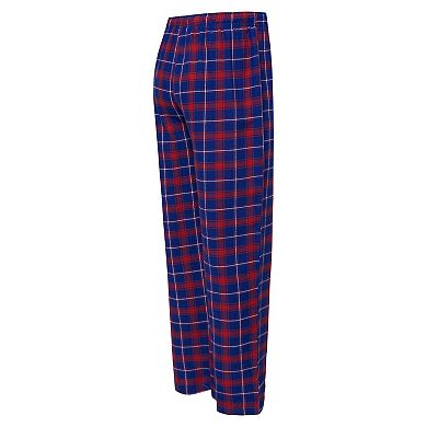 Men's Concepts Sport Royal/Red New York Giants Arctic T-Shirt & Pajama Pants Sleep Set