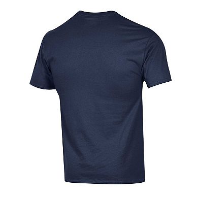 Men's Champion Navy Arizona Wildcats Basketball Icon T-Shirt