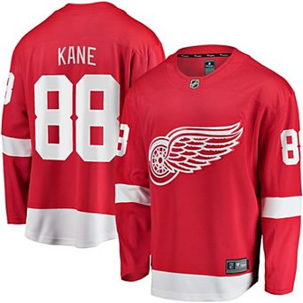 Men's Fanatics Branded Patrick Kane Red Detroit Red Wings Home Breakaway Player Jersey