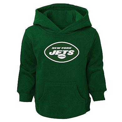 Toddler Green New York Jets Logo Pullover Hoodie