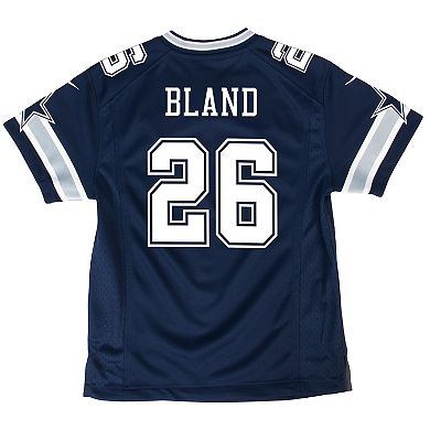Youth Nike DaRon Bland Navy Dallas Cowboys Game Jersey