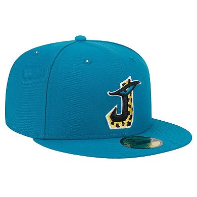 Men's New Era Teal Jacksonville Jaguars City Originals 59FIFTY Fitted Hat
