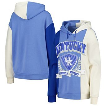 Women's Gameday Couture Royal Kentucky Wildcats Hall of Fame Colorblock Pullover Hoodie