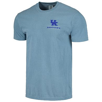 Men's Light Blue Kentucky Wildcats State Scenery Comfort Colors T-Shirt