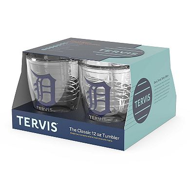 Tervis Detroit Tigers Four-Pack 12oz. Emblem Tumbler Set