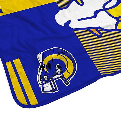 "Pegasus Los Angeles Rams 60"" x 80"" Sherpa Throw Blanket"