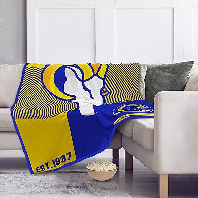 "Pegasus Los Angeles Rams 60"" x 80"" Sherpa Throw Blanket"