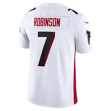 Men's Nike Bijan Robinson White Atlanta Falcons  Vapor F.U.S.E. Limited Jersey