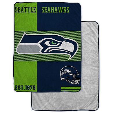 "Pegasus Seattle Seahawks 60"" x 80"" Sherpa Throw Blanket"