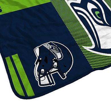 "Pegasus Seattle Seahawks 60"" x 80"" Sherpa Throw Blanket"