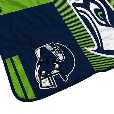Pegasus  Seattle Seahawks 60" x 80" Sherpa Throw Blanket