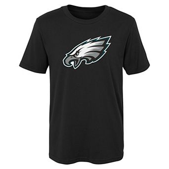Preschool Black Philadelphia Eagles Primary Logo T-Shirt