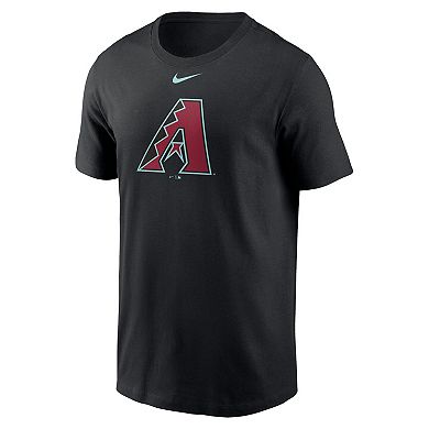 Men's Nike Black Arizona Diamondbacks Large Logo T-Shirt