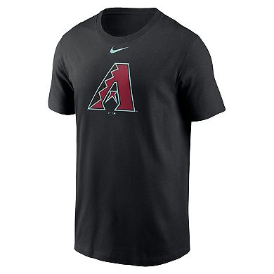 Men's Nike  Black Arizona Diamondbacks Large Logo T-Shirt