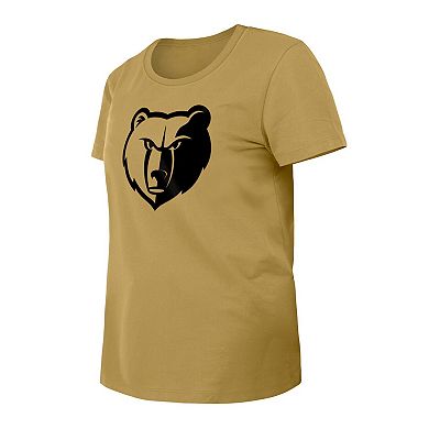 Women's New Era Tan Memphis Grizzlies 2023/24 City Edition T-Shirt