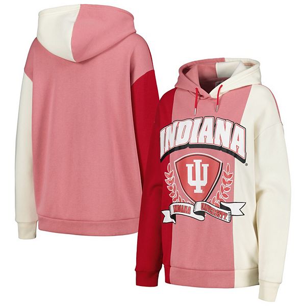 売れ筋商品|||ゲームデイ カットソー トップス レディース Women's Crimson Indiana Hoosiers Hall of Fame Colorblock Pullover Hoodie Crimson Women's Gameday Couture Crimson Indiana Hoosiers Hall of