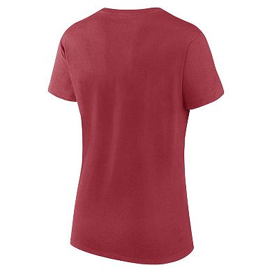 Women's Fanatics Branded  Cardinal Arizona Cardinals Route T-shirt
