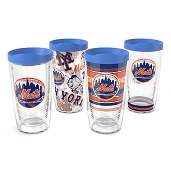 Tervis New York Mets Four-Pack 16oz. Classic Tumbler Set
