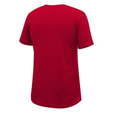Unisex Stadium Essentials Red Chicago Bulls Primary Logo T-Shirt