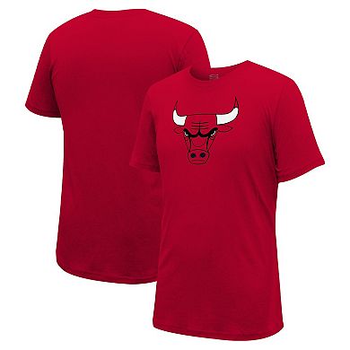 Unisex Stadium Essentials Red Chicago Bulls Primary Logo T-Shirt