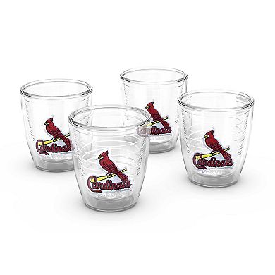 Tervis St. Louis Cardinals Four-Pack 12oz. Emblem Tumbler Set
