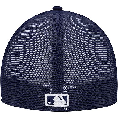 Men's New Era White/Navy Milwaukee Brewers 2023 On-Field Batting Practice Low Profile 59FIFTY Fitted Hat