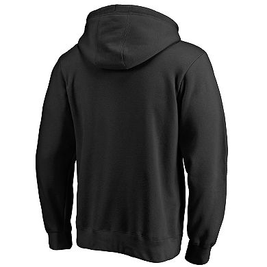 Men's Fanatics Branded Black Chicago Bulls Hometown Collection Chicago Flag Pullover Hoodie
