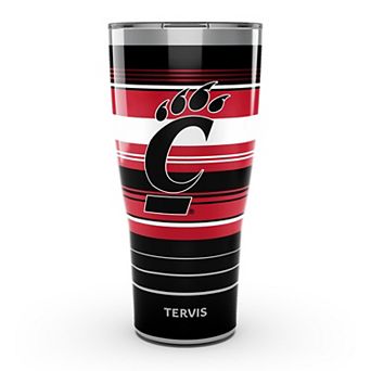 Tervis Cincinnati Bearcats 30oz. Hype Stripes Stainless Steel Tumbler