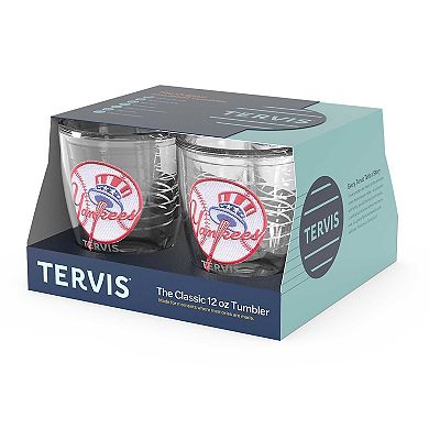 Tervis New York Yankees Four-Pack 12oz. Emblem Tumbler Set