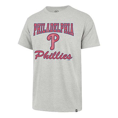 Men's '47 Heather Gray Philadelphia Phillies Sandy Daze Franklin T-Shirt