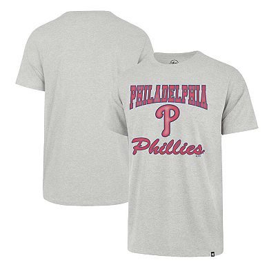 Men's '47 Heather Gray Philadelphia Phillies Sandy Daze Franklin T-Shirt