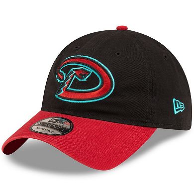 Men's New Era  Black/Red Arizona Diamondbacks Road Replica Core Classic 9TWENTY Adjustable Hat