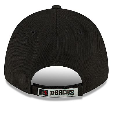 Men's New Era  Black Arizona Diamondbacks Alternate The League 9FORTY Adjustable Hat
