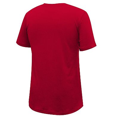 Unisex Stadium Essentials Red Houston Rockets Primary Logo T-Shirt