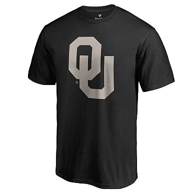 Men's Fanatics Branded Black Oklahoma Sooners Cloak T-Shirt