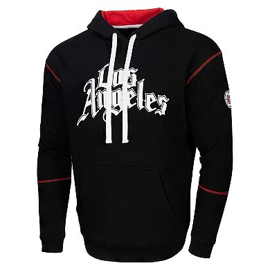 Unisex Black Stadium Essentials LA Clippers Monument Pullover Hoodie